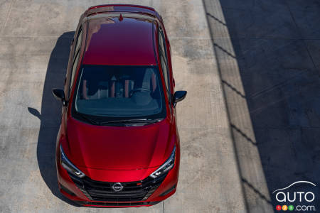 Nissan Versa - From above